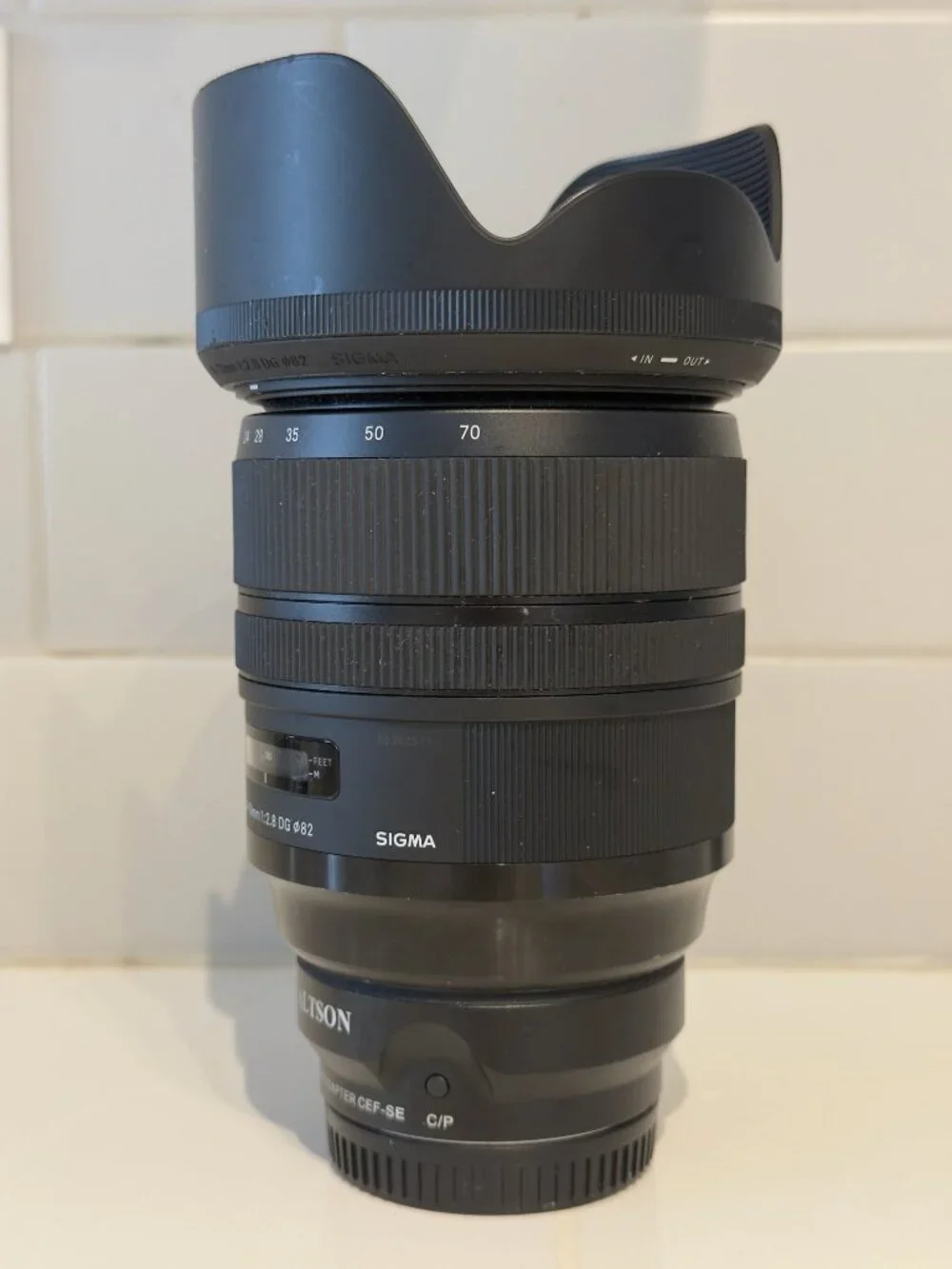 Sigma 24-70mm f/2.8 Art Canon EF Lens + MC-11 Sony E Adapter